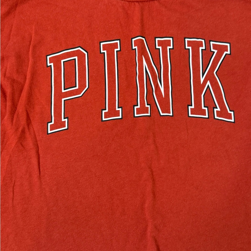 PINK Victoria's Secret Red Sweatshirt - Picture 2 of 5